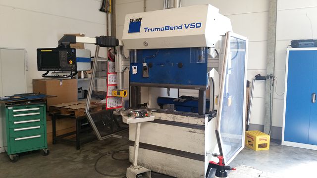 Sicherheitssystem-PILZ-PSENvip-Trumpf V50-Abkantpresse